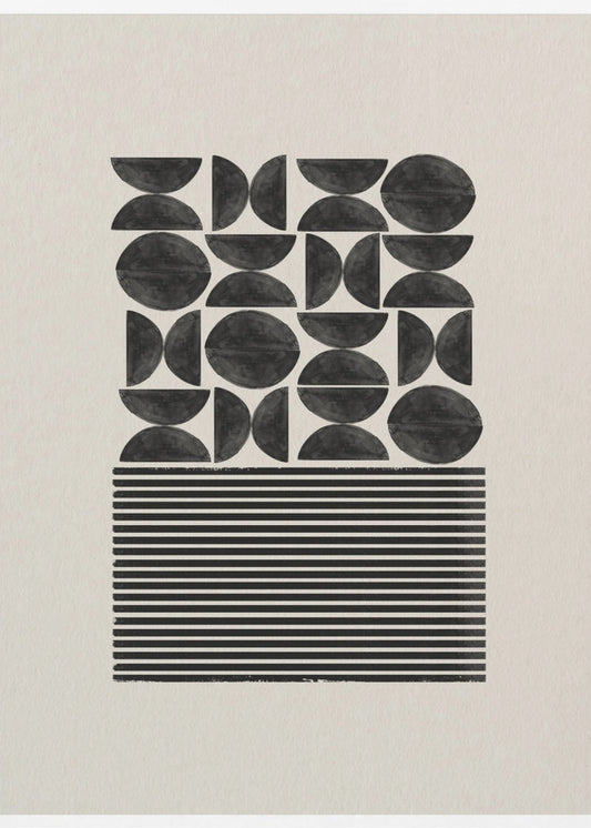 Geometrische balans | Canvas