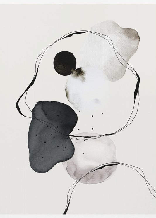 Monochrome Dance | Canvas