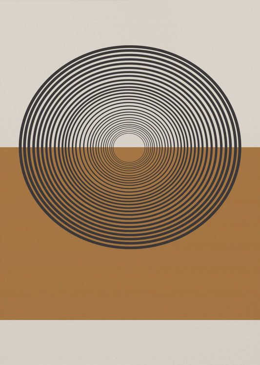 Concentrische reflecties | Poster
