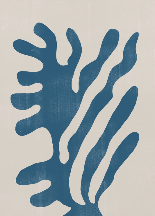 Blauwe Koraal Dans | Canvas