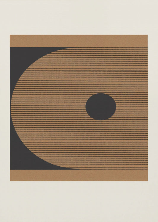 Geometrische eclips | Canvas