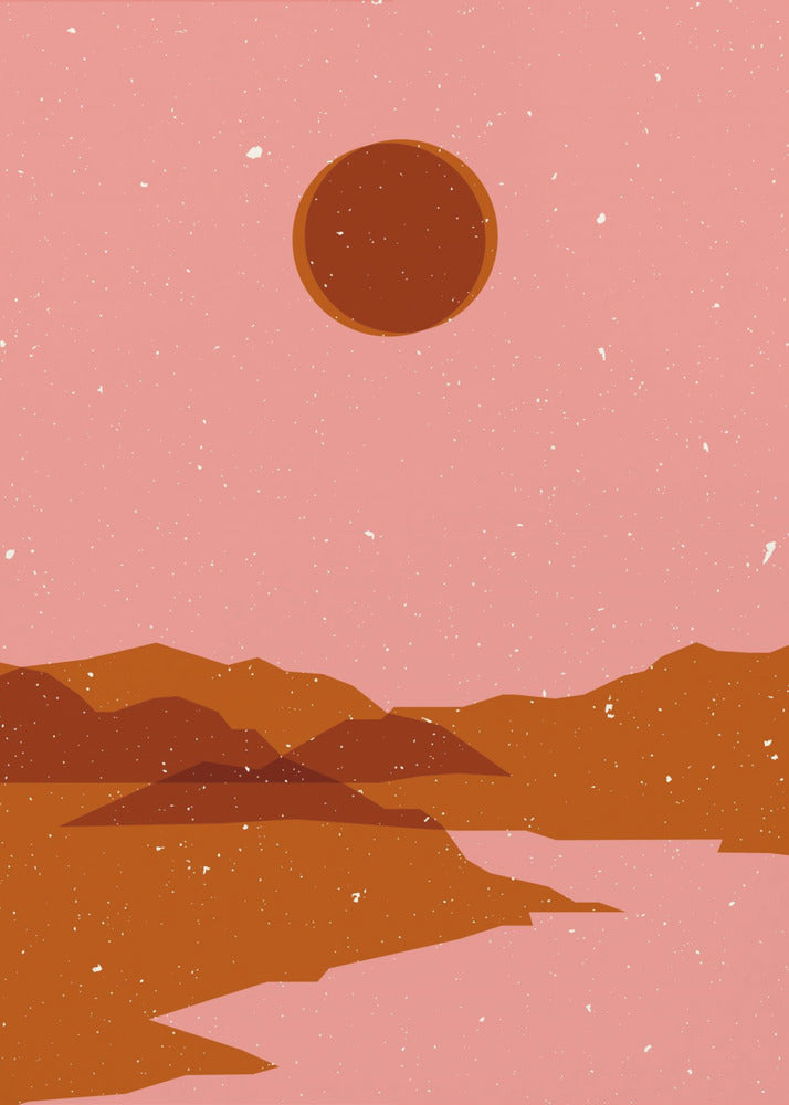 Maanlandschap | Poster