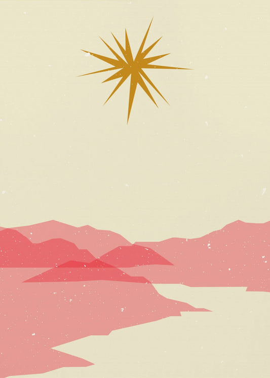 Zonnig landschap | Canvas