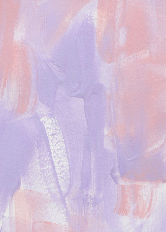 Purple in Pink | Canvas