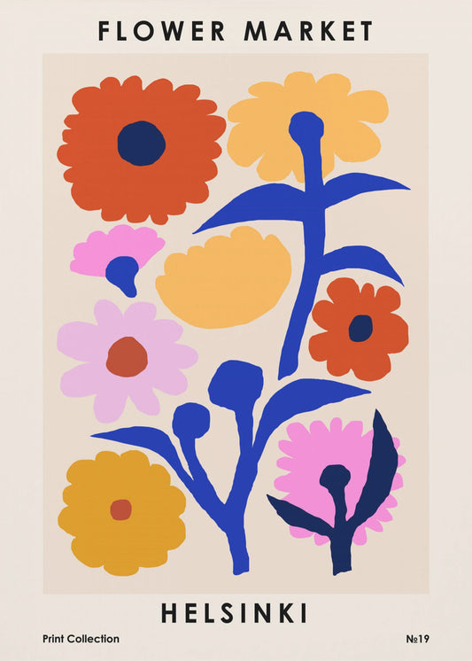 Bloemenmarkt. Helsinki | Canvas
