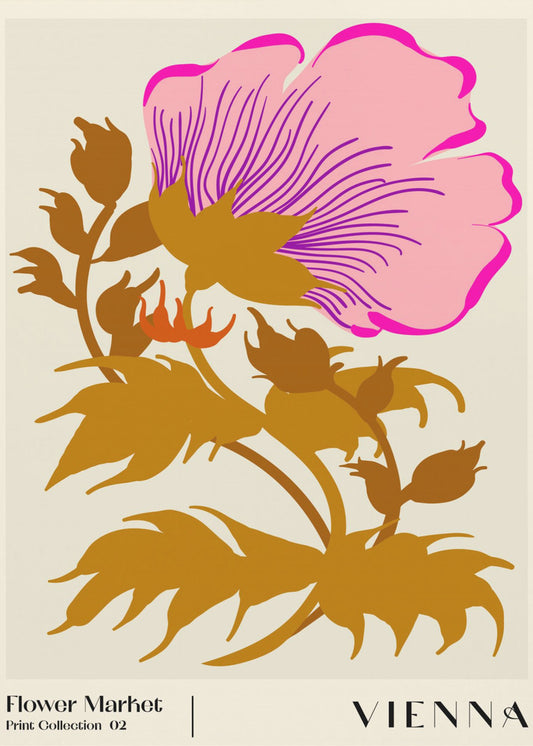 Flower Market. Vienna | Poster