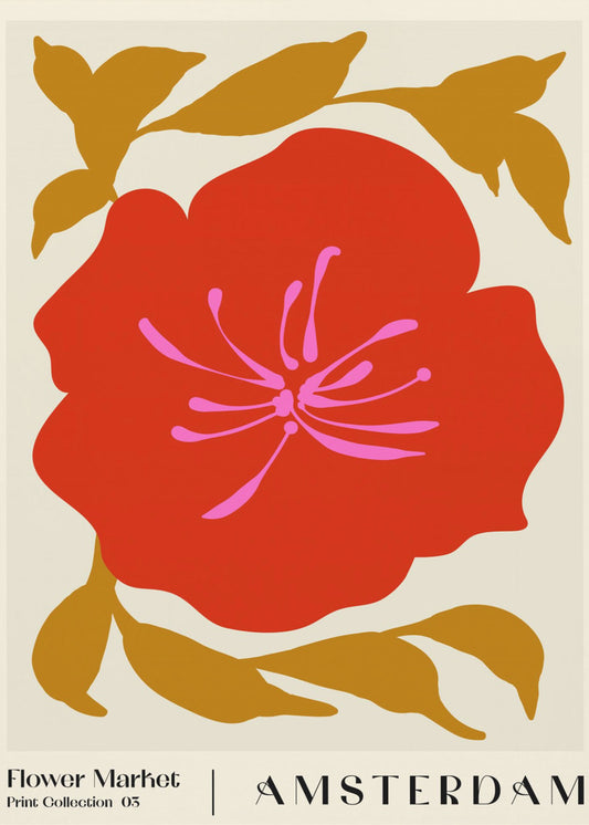 Flower Market. Amsterdam | Poster