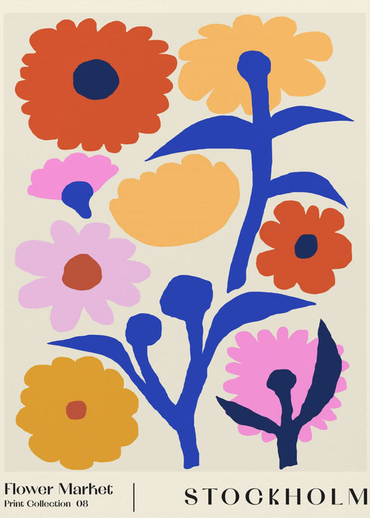 Flower Market. Stockholm | Poster