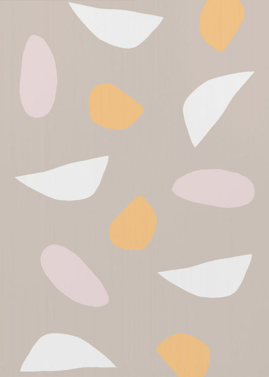 Minimalistische pastelvormen | Canvas