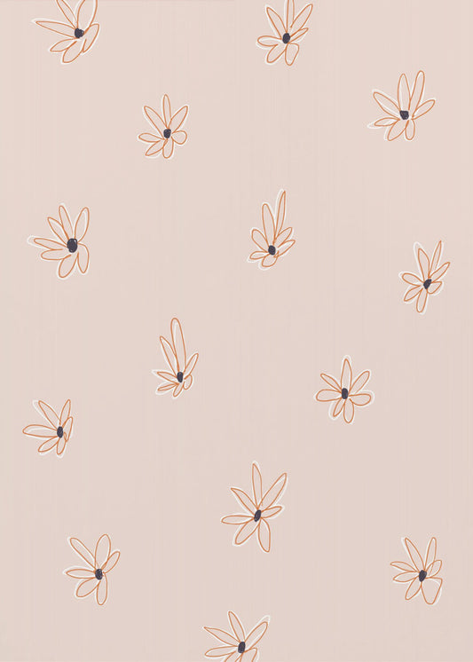 Bloemblaadjes in elegantie | Poster
