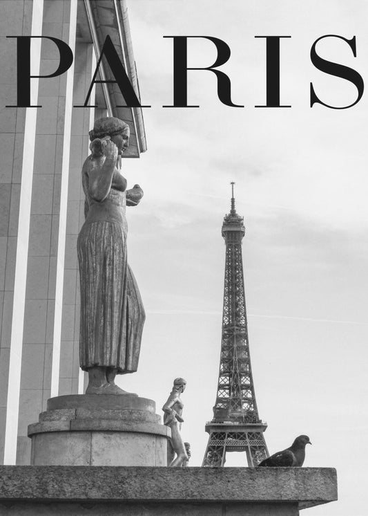 Parijs Tekst 5 | Canvas