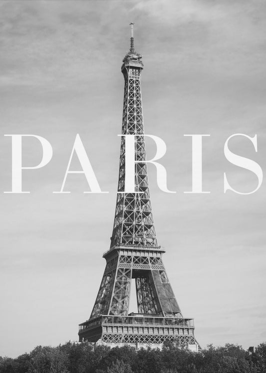 Parijs Tekst 2 | Canvas