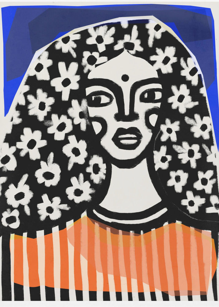 Bloemen Majesteit | Poster
