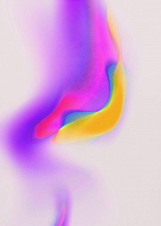 Neon Draaikolk | Canvas