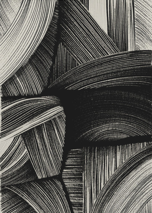 Gebogen Lijn Symfonie | Canvas
