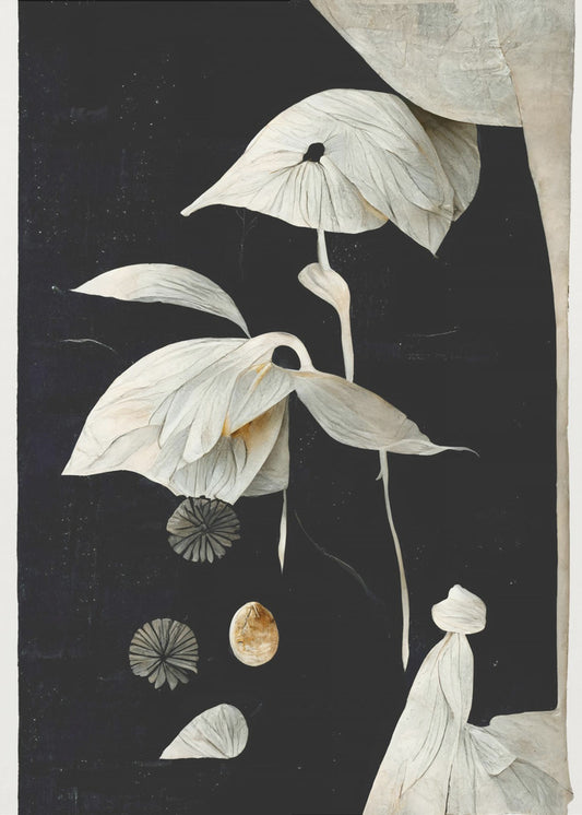 Mystieke bloemen | Canvas