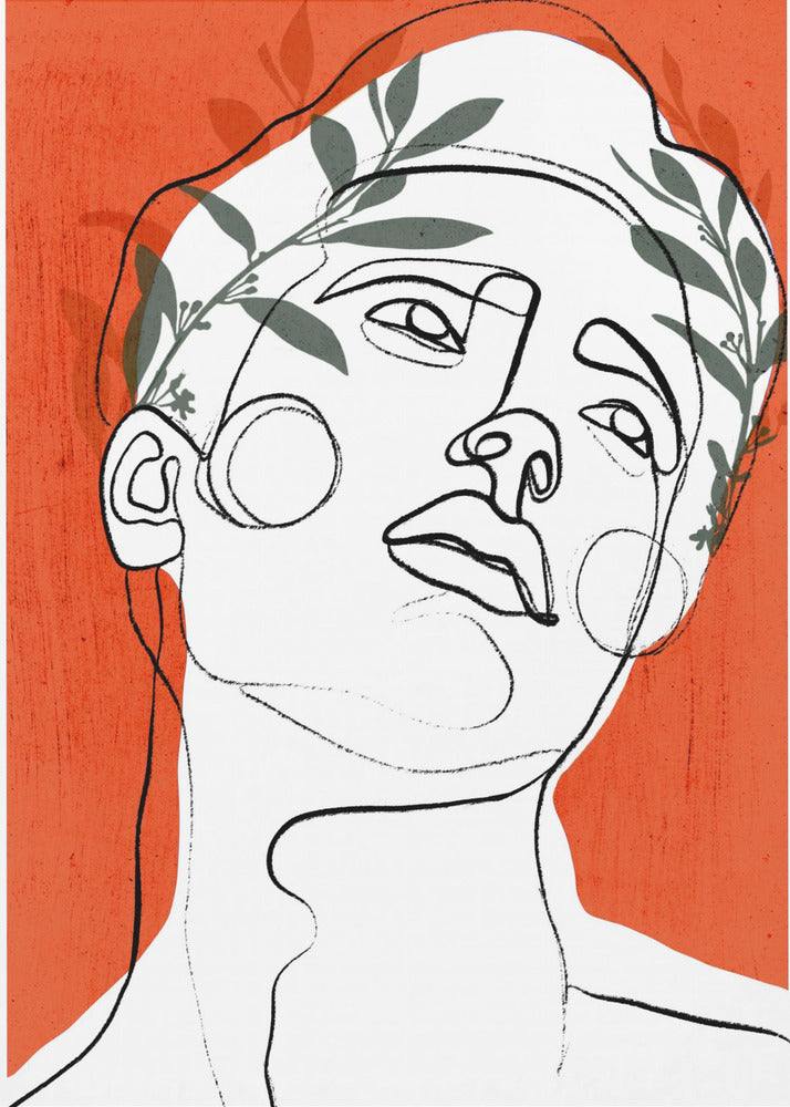 Weelderige Contemplatie | Canvas