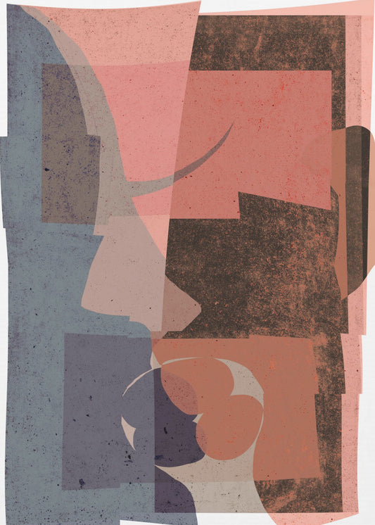 Gefragmenteerde tinten | Canvas