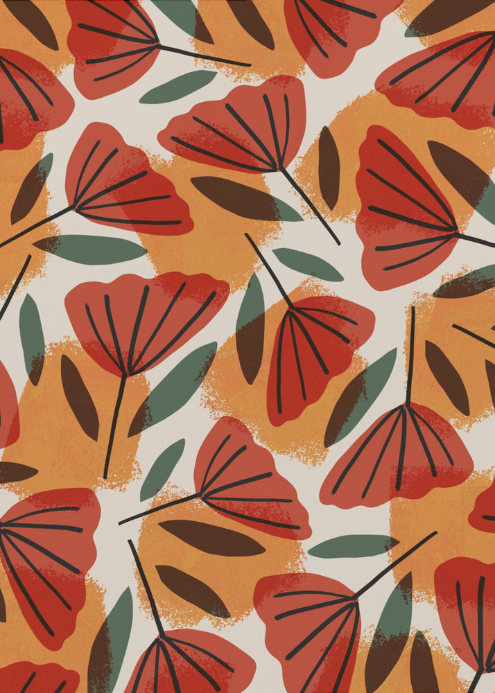 Herfstbladdans | Canvas