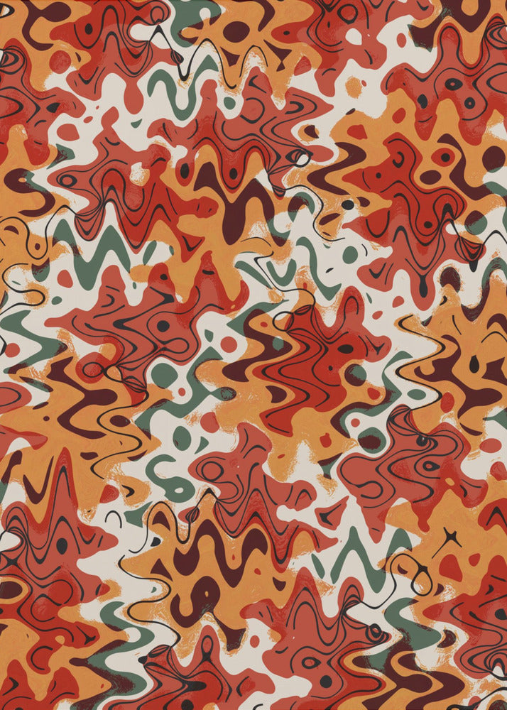 Levendige Chaos | Canvas