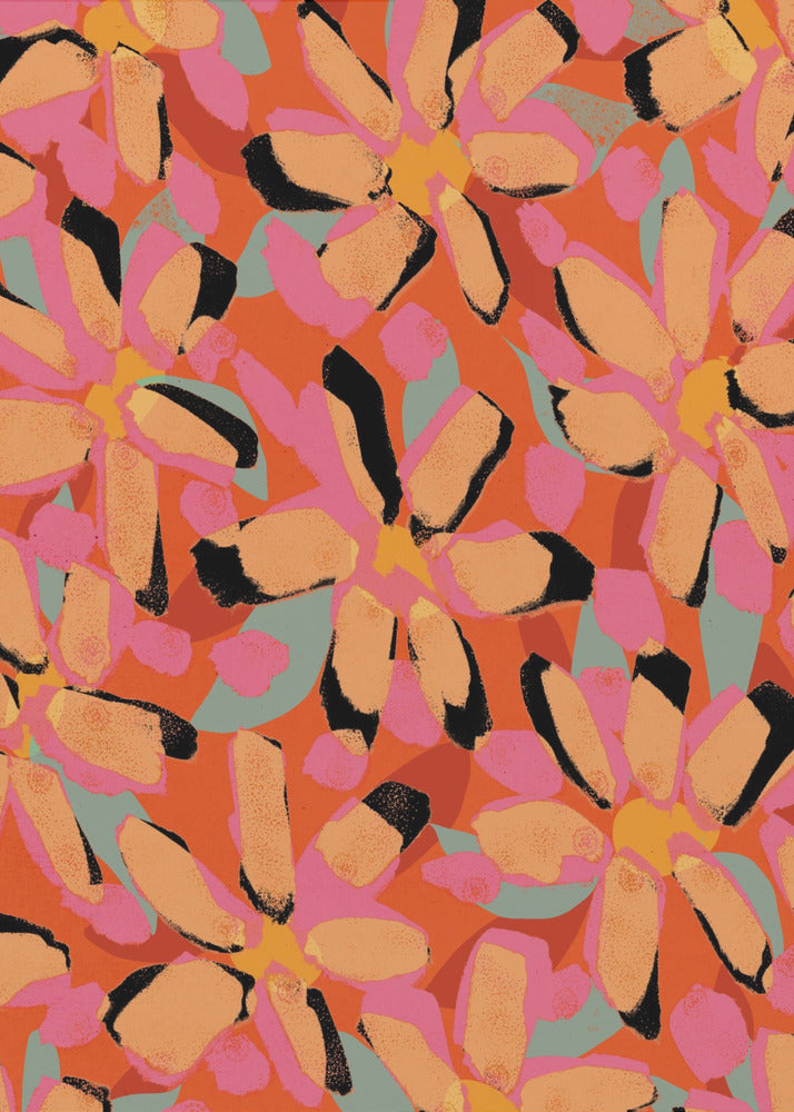Bloemblaadjessymfonie | Canvas