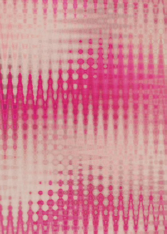 Echoes in roze | Canvas