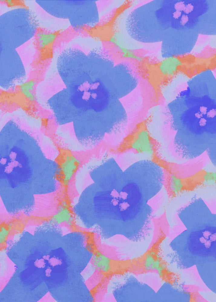 Levendige bloeiharmonie | Canvas