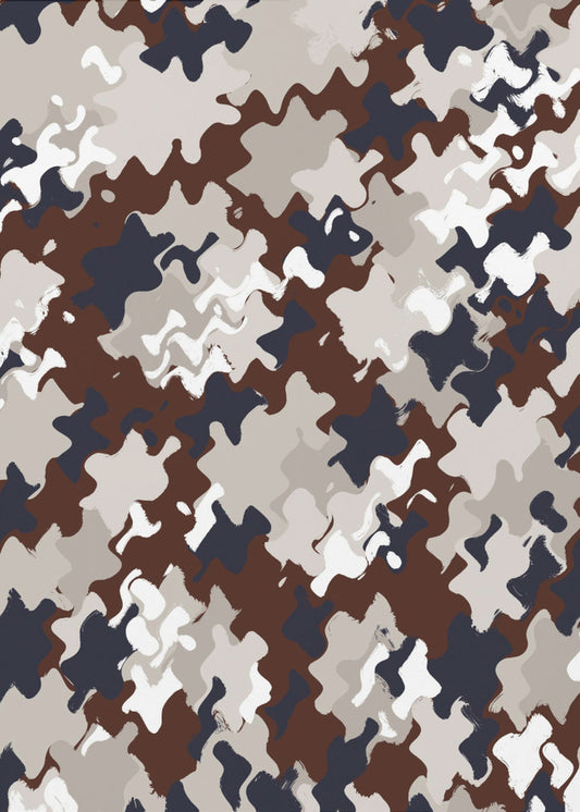Abstract golvenlandschap | Poster