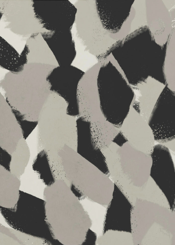 Monochrome beweging | Canvas