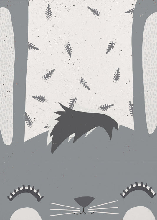 Snorhaarige sereniteit | Poster