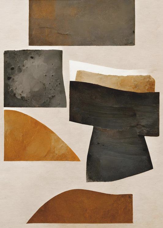 Roestige vormen | Poster