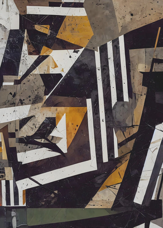 Geometrisch wandtapijt | Poster