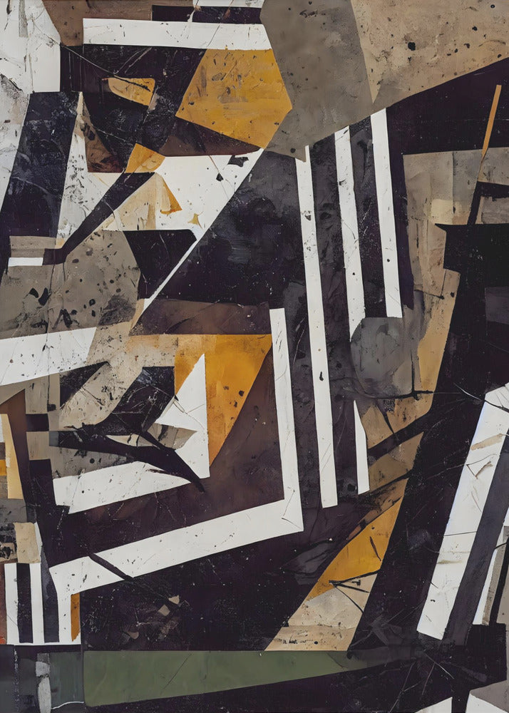 Geometrisch wandtapijt | Canvas