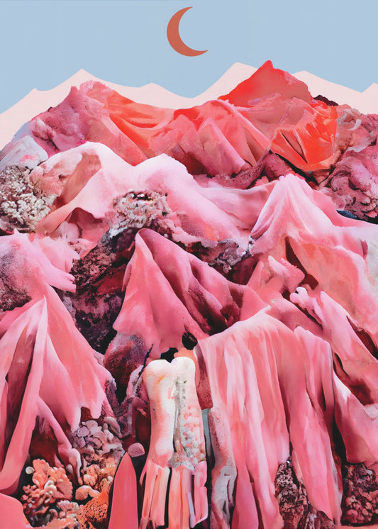 Crimson Dreamscape | Poster