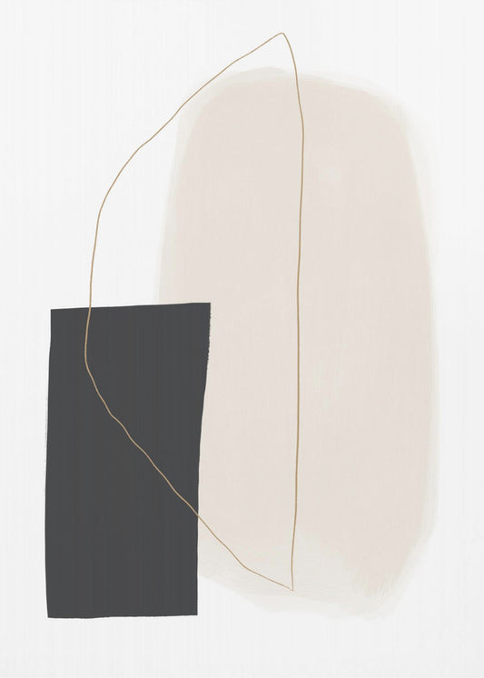 Harmonie in minimalisme | Canvas