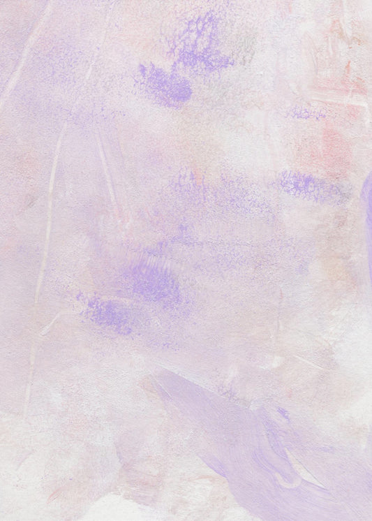 Zachte pasteltinten van lavendel en roze | Canvas