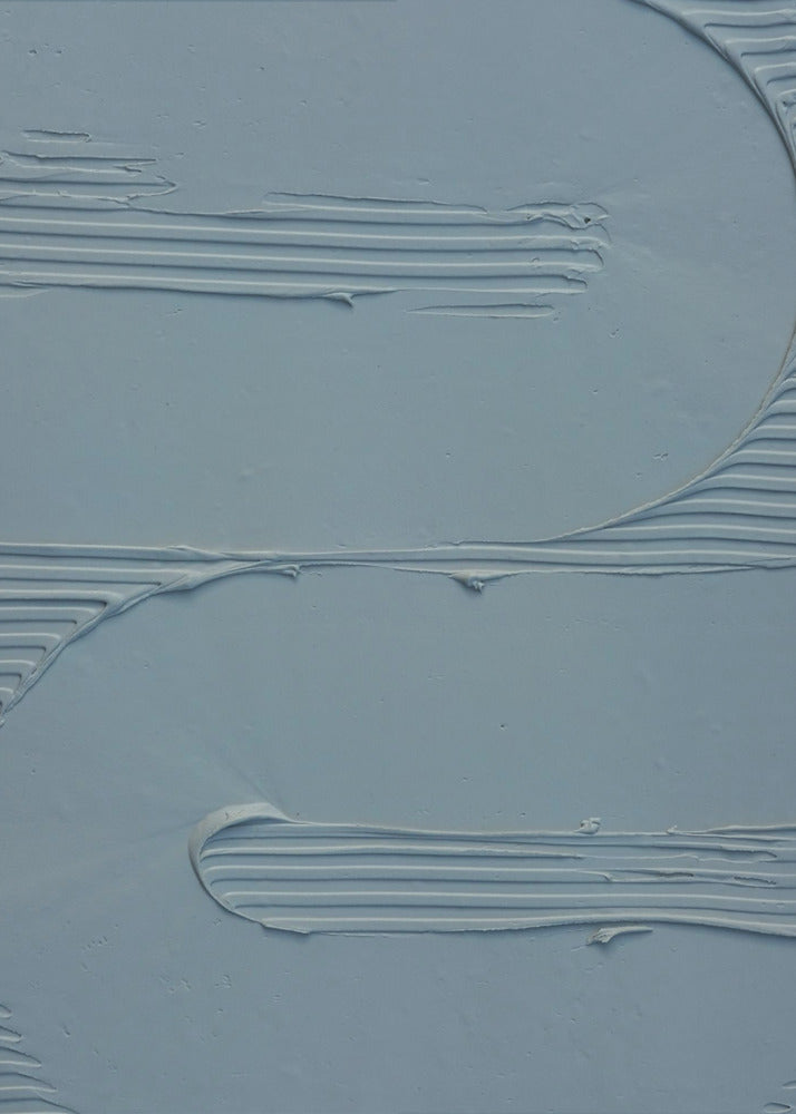 Moddertextuur 12 Blauw | Canvas