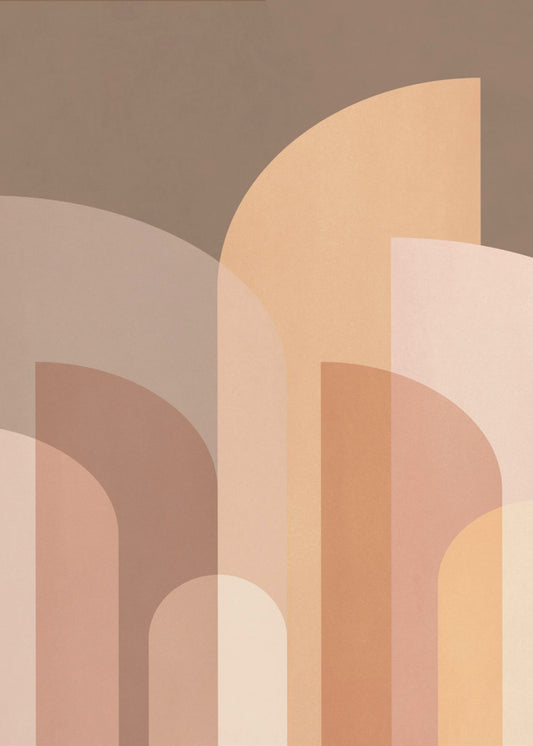 Retro Geometrisch II | Canvas