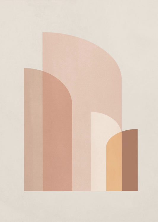 Retro Geometrisch IV | Canvas