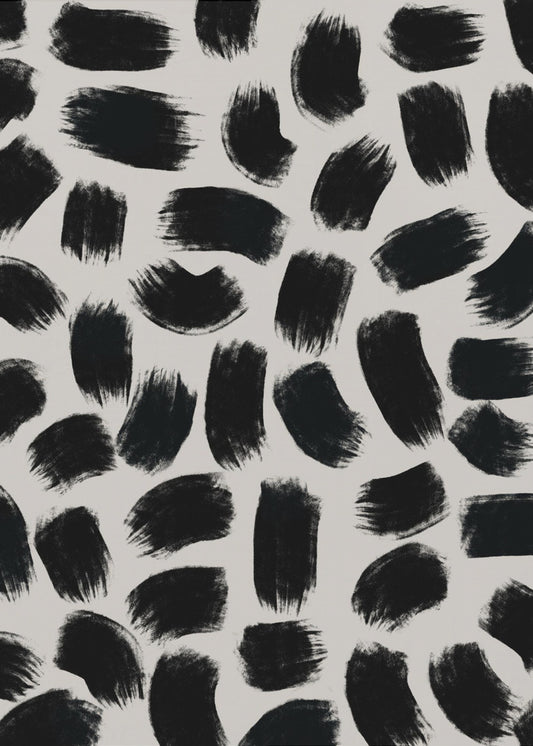 Monochrome lijnen | Canvas