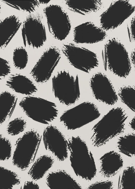 Penseelstreek Chaos | Canvas