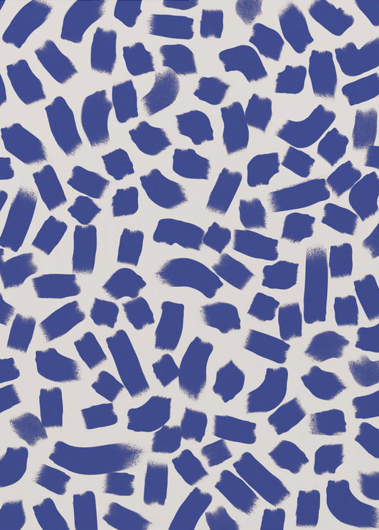 Indigo Streken | Canvas