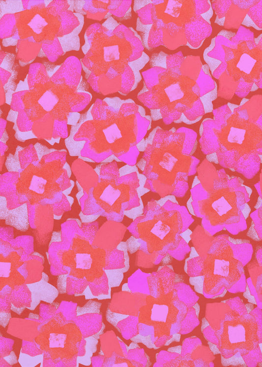 Bloemblaadjessymfonie | Canvas