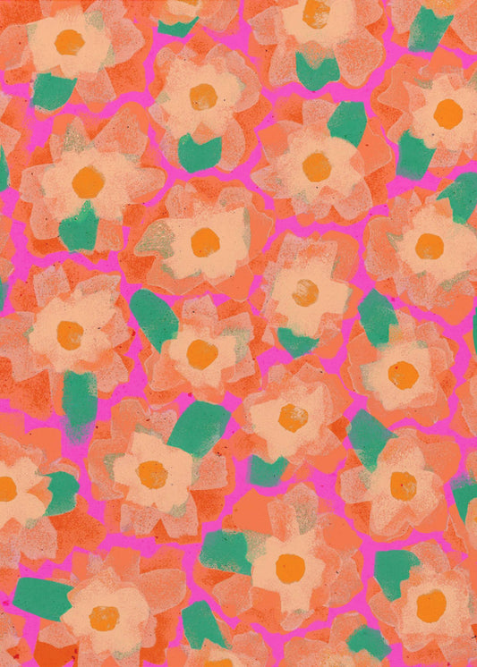 Bloemblaadjesmelodie | Canvas