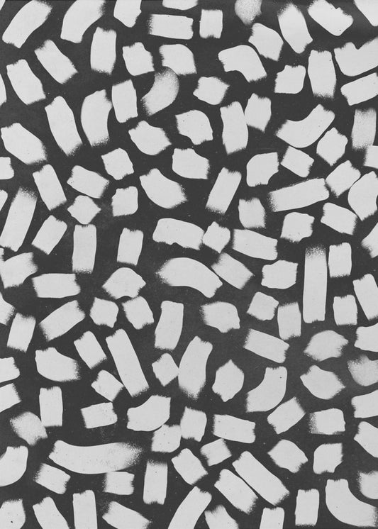 Monochrome strepen | Poster