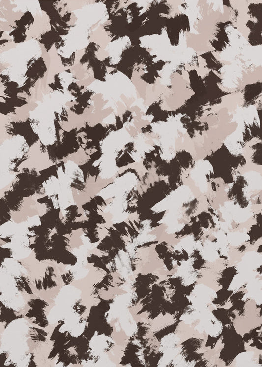 Penseelstreek Chaos | Canvas