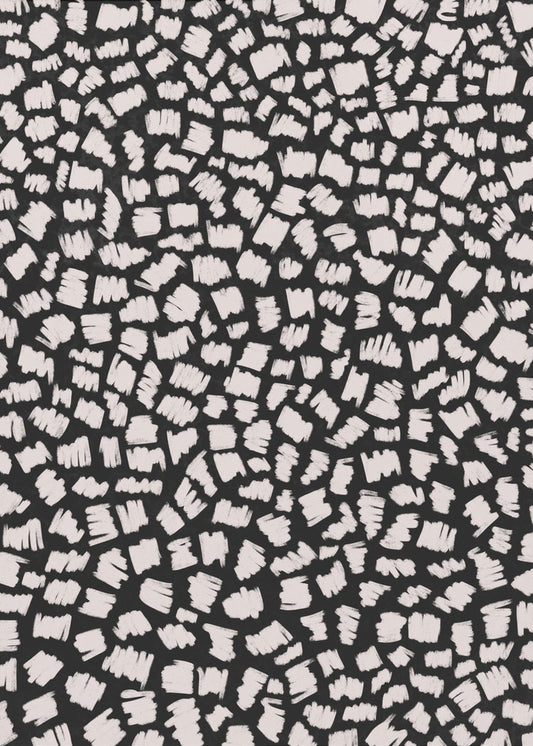Monochrome wervelingen | Canvas