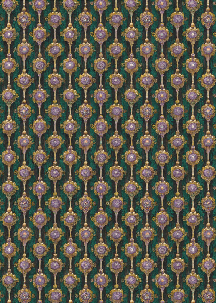 Versierd wandtapijt | Poster
