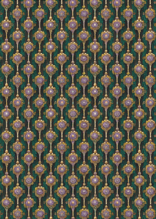 Versierd wandtapijt | Canvas