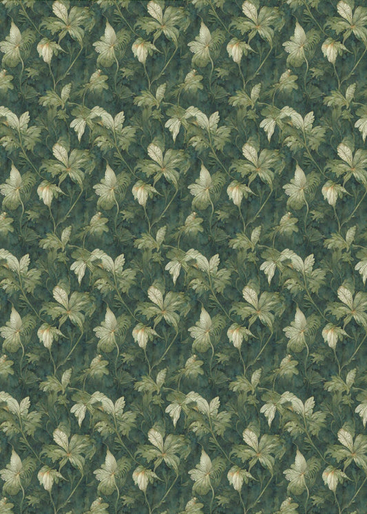 Groene Bloesem Wandtapijt | Canvas